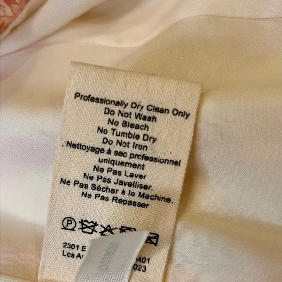 💗”L’Agence” NWT Elegant & Beautiful Pink/Cream Printed Women's Blazer Size S💖 - Picture 12 of 17